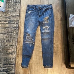 American Eagle super stretch jeans, size 6 short